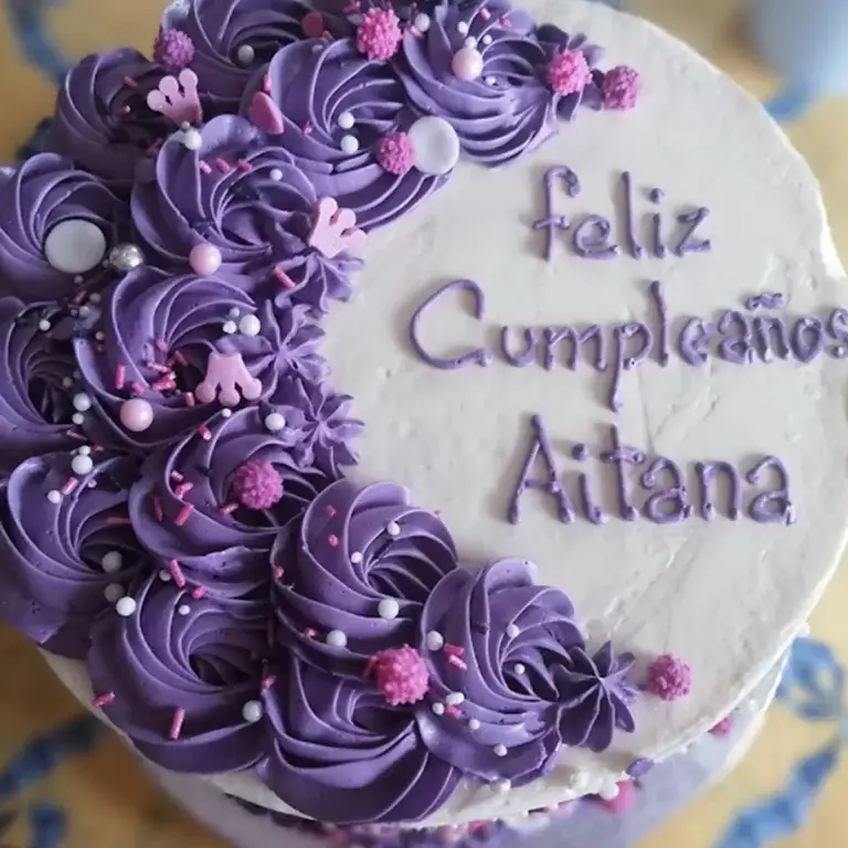 Golosas Más que tartas - tarta cumpleaños